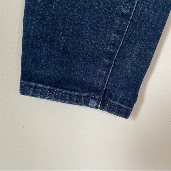 Madewell 10 Inch High Riser Skinny Skinny -Lydia Dark Wash Size 25 - Picture 7 of 13